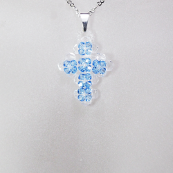 Pendant 30cm - Karen-Silver Chain - Pendant 30cm - Laiton argenté